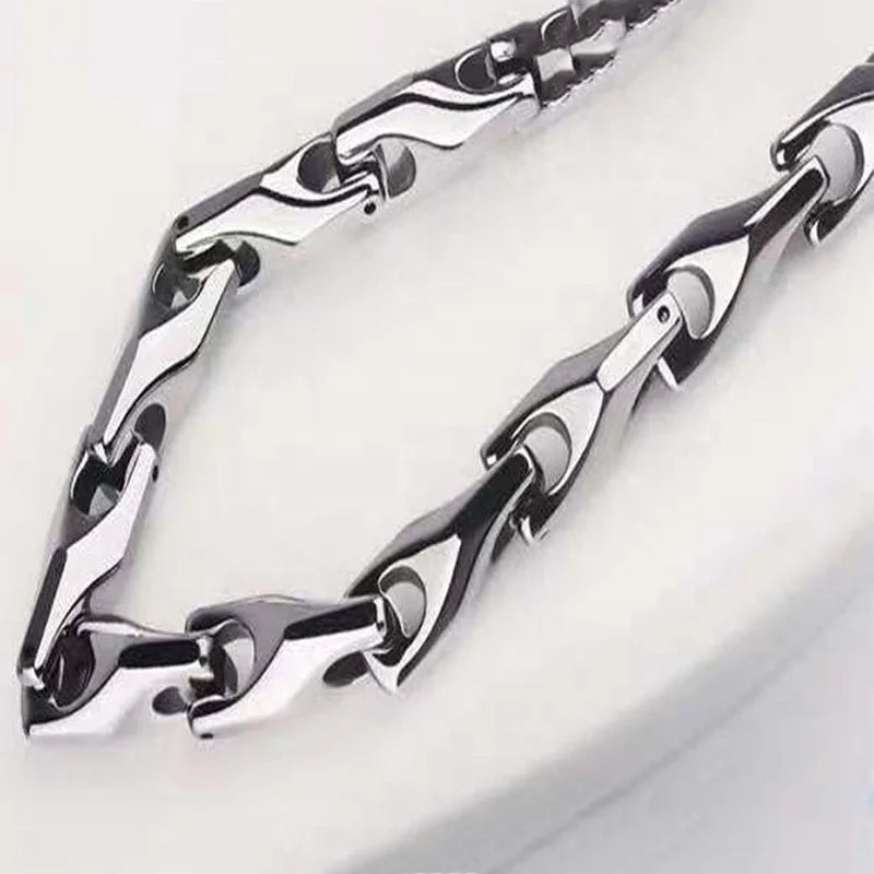 The Timehold – Tungsten Link Bracelet