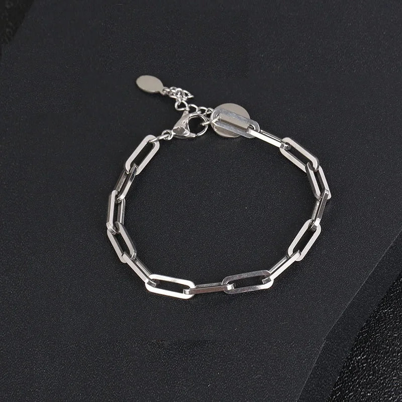 The LinkForge – Paper Clip Chain Bracelet