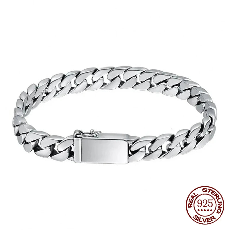 The Haven – Engraved 925 Sterling Silver Link Bracelet