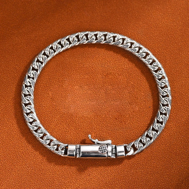 The Silver Shade – S925 Thai Silver Woven Bracelet