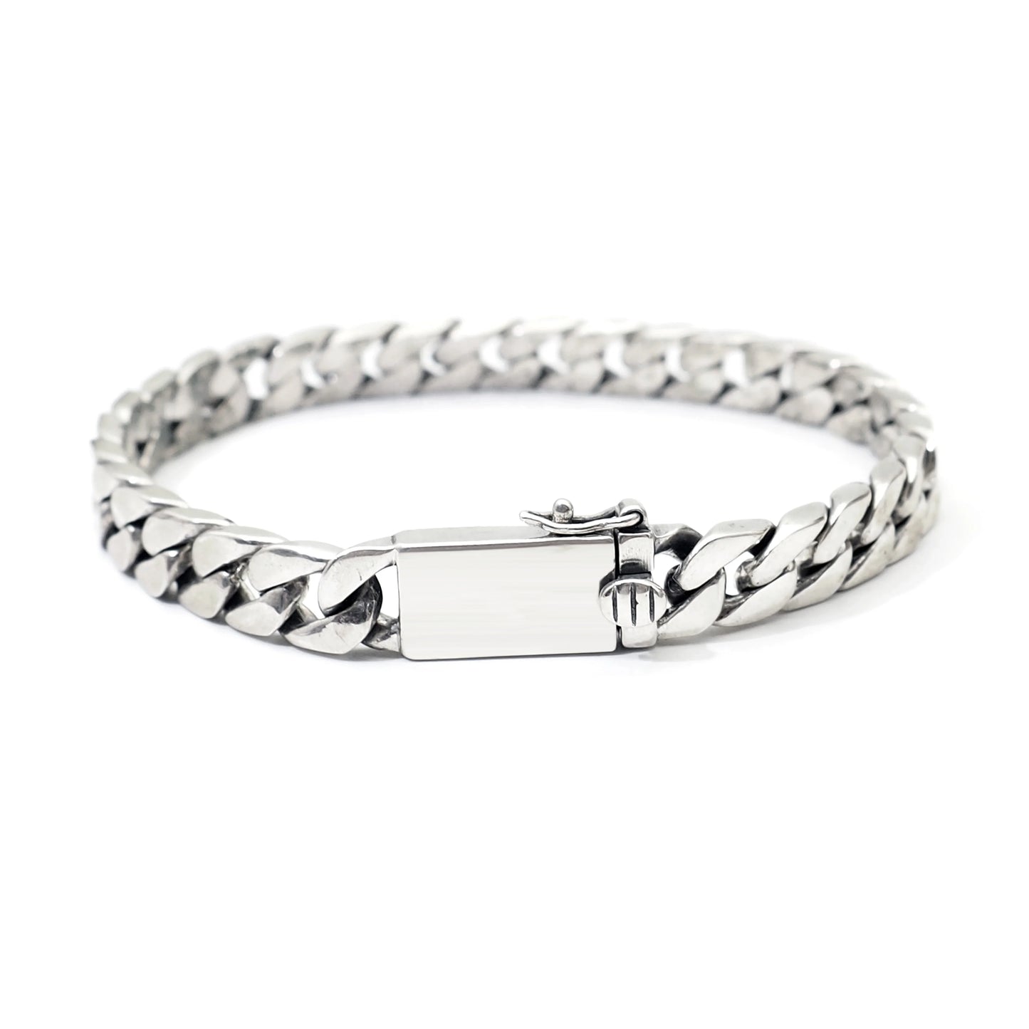 The Haven – Engraved 925 Sterling Silver Link Bracelet