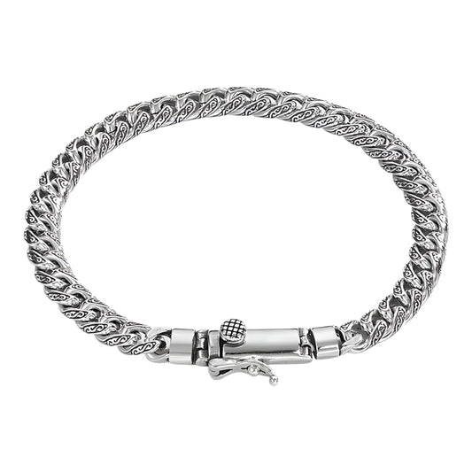 The Silver Shade – S925 Thai Silver Woven Bracelet