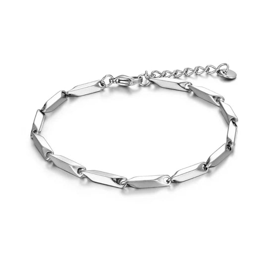 The EdgeLink – Stainless Steel Melon Chain Bracelet
