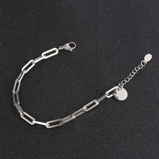 The LinkForge – Paper Clip Chain Bracelet
