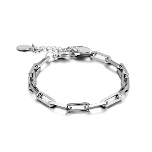 The LinkForge – Paper Clip Chain Bracelet